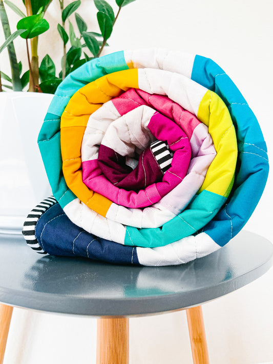 Waving On Quilt Pattern - PDF download