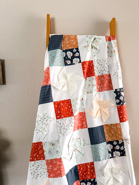 Forget Me Not Quilt Pattern - PDF download